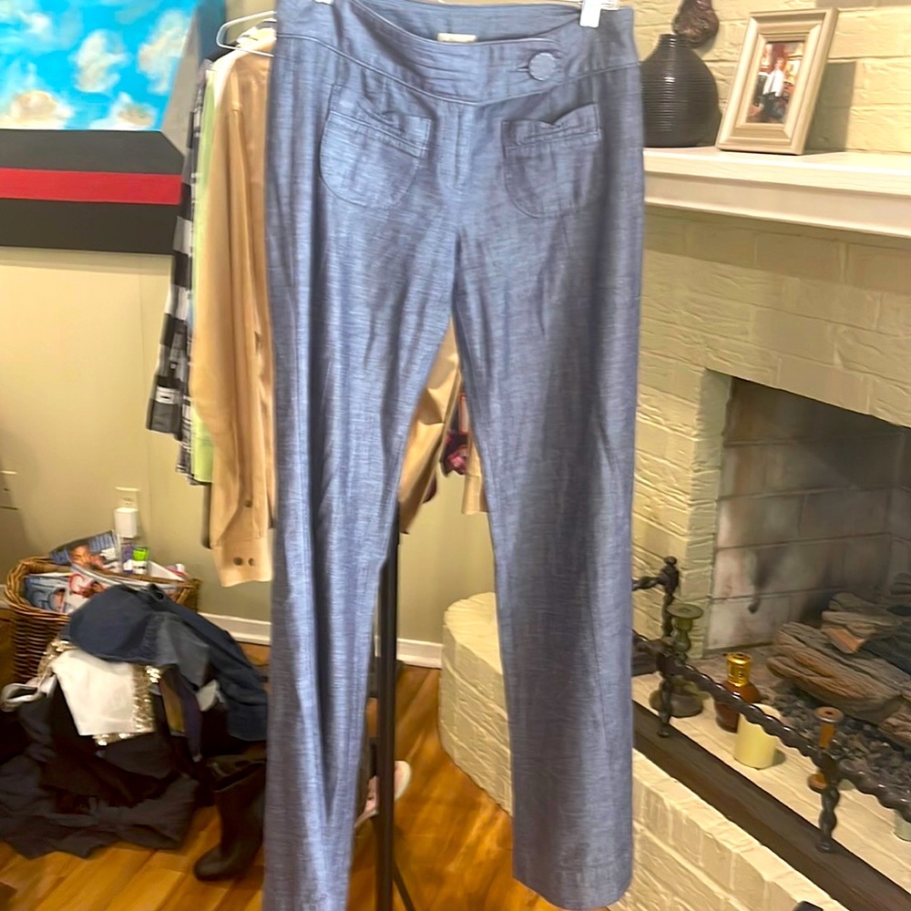 Elevenses Casual grey wide leg pant size 8.